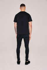 Men's Zanouchi Tape T-Shirt - Black