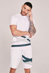 Men's Zanouchi Tape Shorts - White