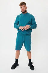 Men's 570s Buckle Sweatshirt & Shorts twin set - Dragonfly Blue