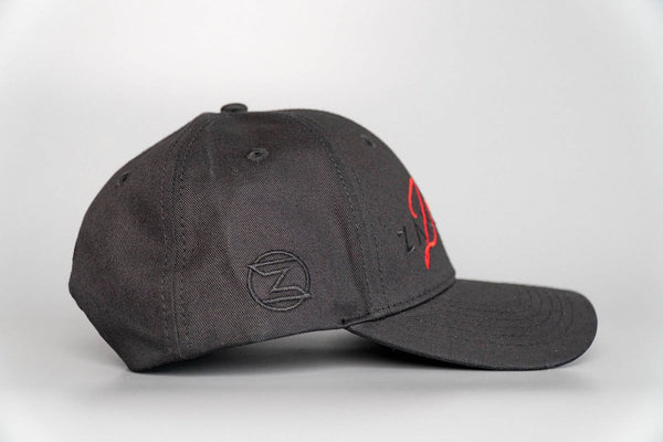 Zanouchi Luxury Signature Cap – Black / Red - Zanouchi